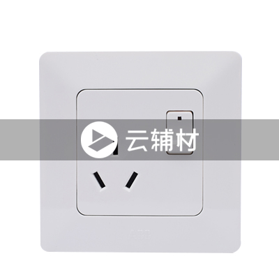 AP23353-WW 一位三极带开关带灯插座 10A