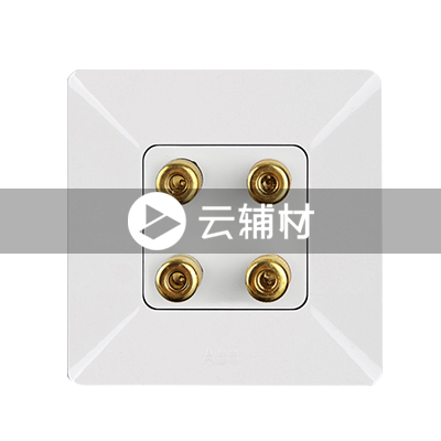 AP34244-WW 4端子音响插座