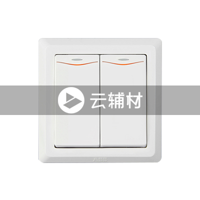 AE168 二位双控带灯开关 16AX