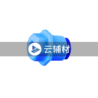 蓝宝石PPR 皮垫丝堵1/2（优品）