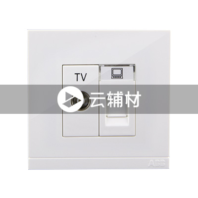 AG32544-WW 二位电视/电脑插座