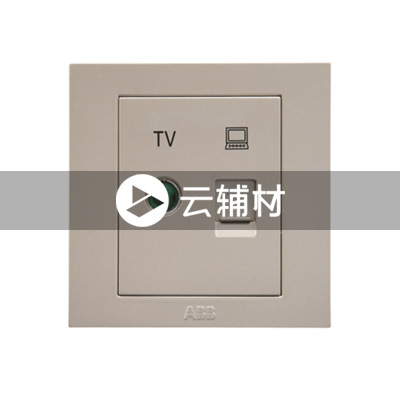 AH325-PG 二位电视电脑插座