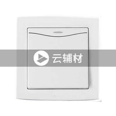 AL131一位单控带装饰线开关 10AX