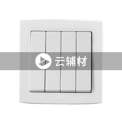 AL124四位单控开关 16AX