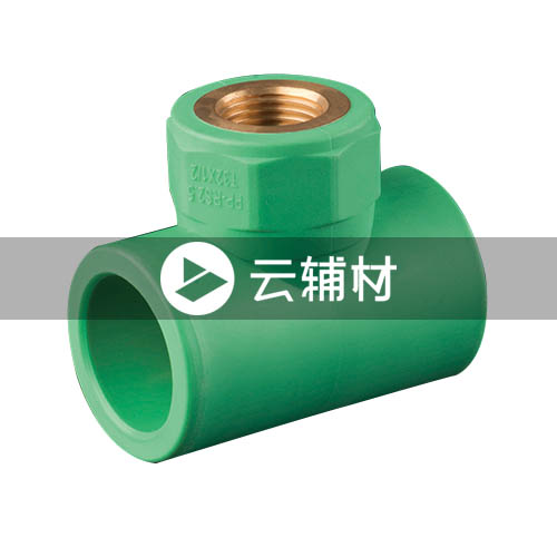 柏可威绿色PPR 内螺三通25*3/4