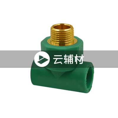 微朗绿色PPR 外螺三通25*1/2