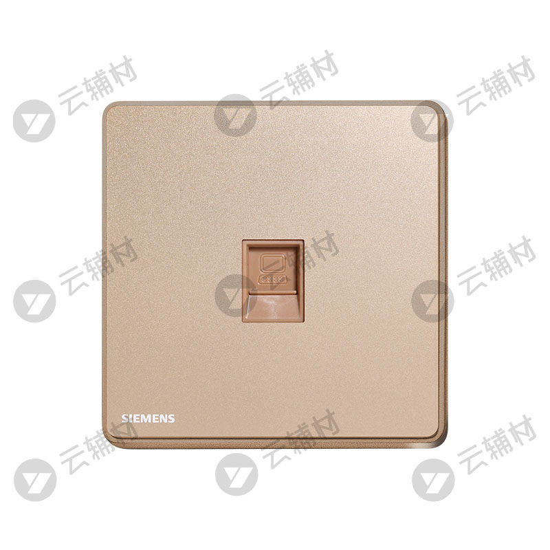 西门子睿致玫瑰金一位电脑（六类）