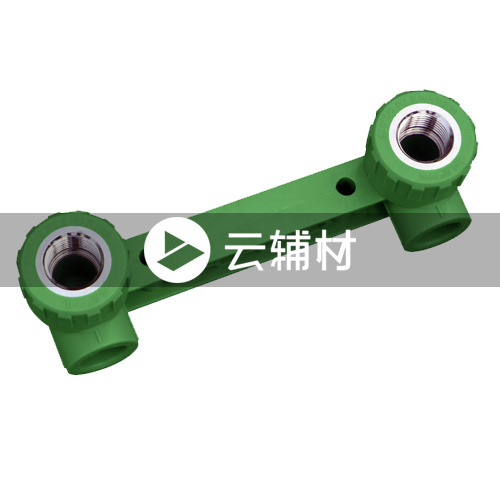 伟星绿色PPR 连体双内螺弯头20*1/2