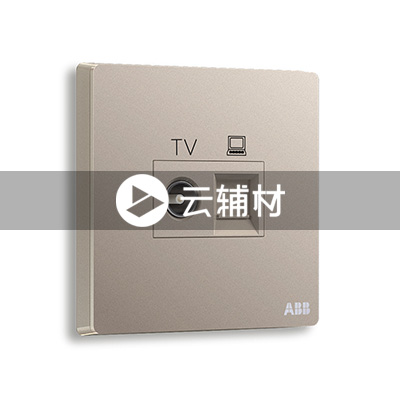 AF325-PG二位电视/超5类电脑插座RJ45