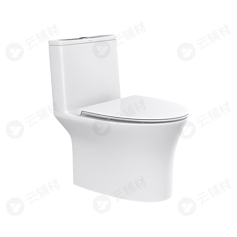 恒洁马桶高效节水大冲力HC0901DT 305坑距300-390mm