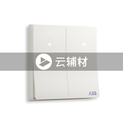 AF168二位双控带灯开关 16AX